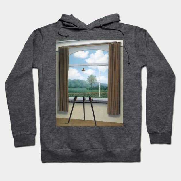 The Human Condition, 1933, by Rene Magritte Hoodie by SteelWoolBunny